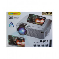 ANDOWL Proyector Led Ultrahd Q-A16 con Usb,micro-sd, Wifi Mirroring