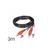 CROMAD Cable 2 Rca/m a 2 Rca/m 3MTRS