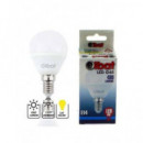 ELBAT Bombilla Led G45, 6W, 480LM, E14, Luz Calida