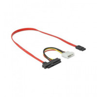 DELOCK Cable Alimentacion Sata 7 Pines SFF-8482 0.5MTRS