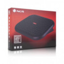 NGS Reposapies Foot Nest Regulable y Ergonomico Negro