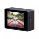 MIDLAND Camara Deportiva Accion H3+ Wifi Full HD Naranja