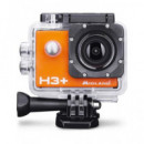 MIDLAND Camara Deportiva Accion H3+ Wifi Full HD Naranja