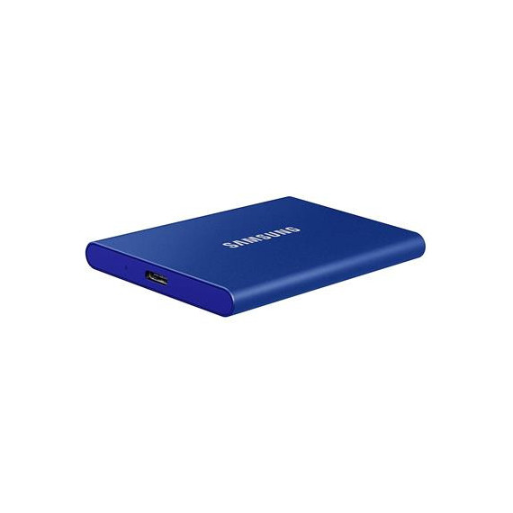 SAMSUNG Disco Duro Ssd Externo 500GB T7 USB 3.0 Azul