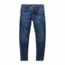 G-STAR RAW DENIM Vaqueros Hombre Vaqueros de Hombre G-star D-staq 3D Slim Worn In Himalayan Blue
