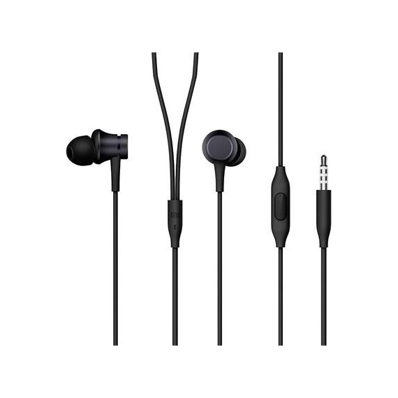 XIAOMI Manos Libre Portatil Silicona Conector Jack 3.5MM Negro