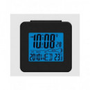DENVER Radio Reloj Digital REC-34 con Termometro Negro