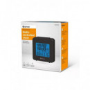 DENVER Radio Reloj Digital REC-34 con Termometro Negro