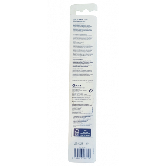 Cepillo Dental Adulto KIN Duro 1 Unidad
