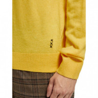 SCOTCH & SODA Jerséis y Sudaderas Jersey Scotch And Soda Hombros Caídos Basic Mock en Mezcla de Poliéster Reciclado