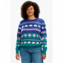 SUGARHILL BRIGHTON Jerséis y Sudaderas Jersey Sugarhill Rosie Multi Rural Fairisle