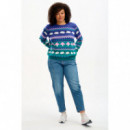 SUGARHILL BRIGHTON Jerséis y Sudaderas Jersey Sugarhill Rosie Multi Rural Fairisle