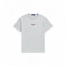 Camisetas Hombre Camiseta POLO RALPH LAUREN Classic Fit de Punto Polo Sport Gris