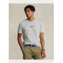Camisetas Hombre Camiseta POLO RALPH LAUREN Classic Fit de Punto Polo Sport Gris