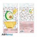 Figura Acrílica Molang de Aguacate  ABY STILE