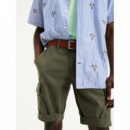 Allover Embroidery Shirt S/s  TOMMY HILFIGER