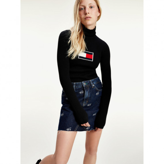 Tjw Tommy Flag Roll Neck  TOMMY JEANS