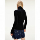 Tjw Tommy Flag Roll Neck  TOMMY JEANS