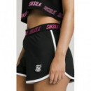 AW/20 Tape Runner Shorts - Bla  SIK SILK