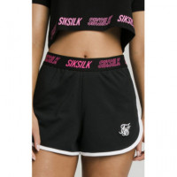 AW/20 Tape Runner Shorts - Bla  SIK SILK