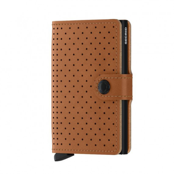 Miniwallet Perforated Cognac  SECRID