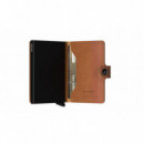 Miniwallet Perforated Cognac  SECRID