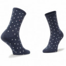 Th Women Sock Dot 2P  TOMMY HILFIGER