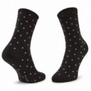 Th Women Sock Dot 2P  TOMMY HILFIGER