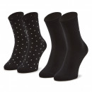 Th Women Sock Dot 2P  TOMMY HILFIGER