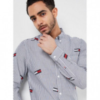 Tjm Branded Ithaca Shirt  TOMMY JEANS - Guanxe Atlantic Marketplace