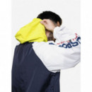 Og V-bucket Windbreaker Nwprt Nvy/ White  RALPH LAUREN