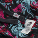 Tjm Miami Print Basketball Short Black M  TOMMY JEANS