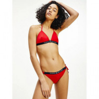 Cheeky Side Tie Bikini Primary Red  TOMMY HILFIGER