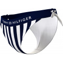 Cheeky Side Tie Bikini Core Solid Logo W  TOMMY HILFIGER