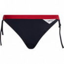 Cheeky String Side Tie Bikini Desert Sky  TOMMY HILFIGER
