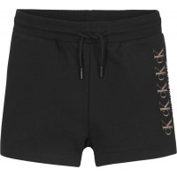 Ck Repeat Foil Knit Shorts Ck Black  CALVIN KLEIN