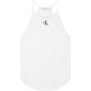 Micro Ck On Camisole Top Bright White  CALVIN KLEIN