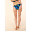 Cheeky String Side Tie-print Tropical Pr  CALVIN KLEIN