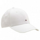 Th Classic Bb Cap White  TOMMY HILFIGER
