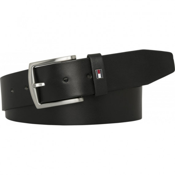 Th New Denton Belt Black  TOMMY HILFIGER