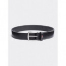 Th New Denton Belt Black  TOMMY HILFIGER