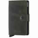 Se Miniwallet Vintage  Olive Black  SECRID