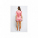 SS21 Shadow Roma Tee - Pink  SIK SILK