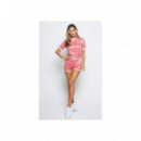 SS21 Shadow Roma Tee - Pink  SIK SILK