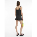 Wide Straps Satin Top Ck Black  CALVIN KLEIN