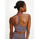 Mid Intensity Aop Long Bra Th Cube All O  TOMMY HILFIGER