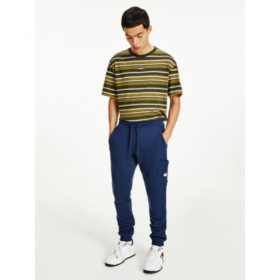 Tjm Tommy Badge Sweatpant Twilight Navy  TOMMY JEANS