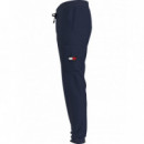 Tjm Tommy Badge Sweatpant Twilight Navy  TOMMY JEANS