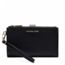 Dblzp Wristlet Black  MICHAEL KORS