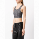 Reverse Prt Sports Bra Malachitegry  MICHAEL KORS